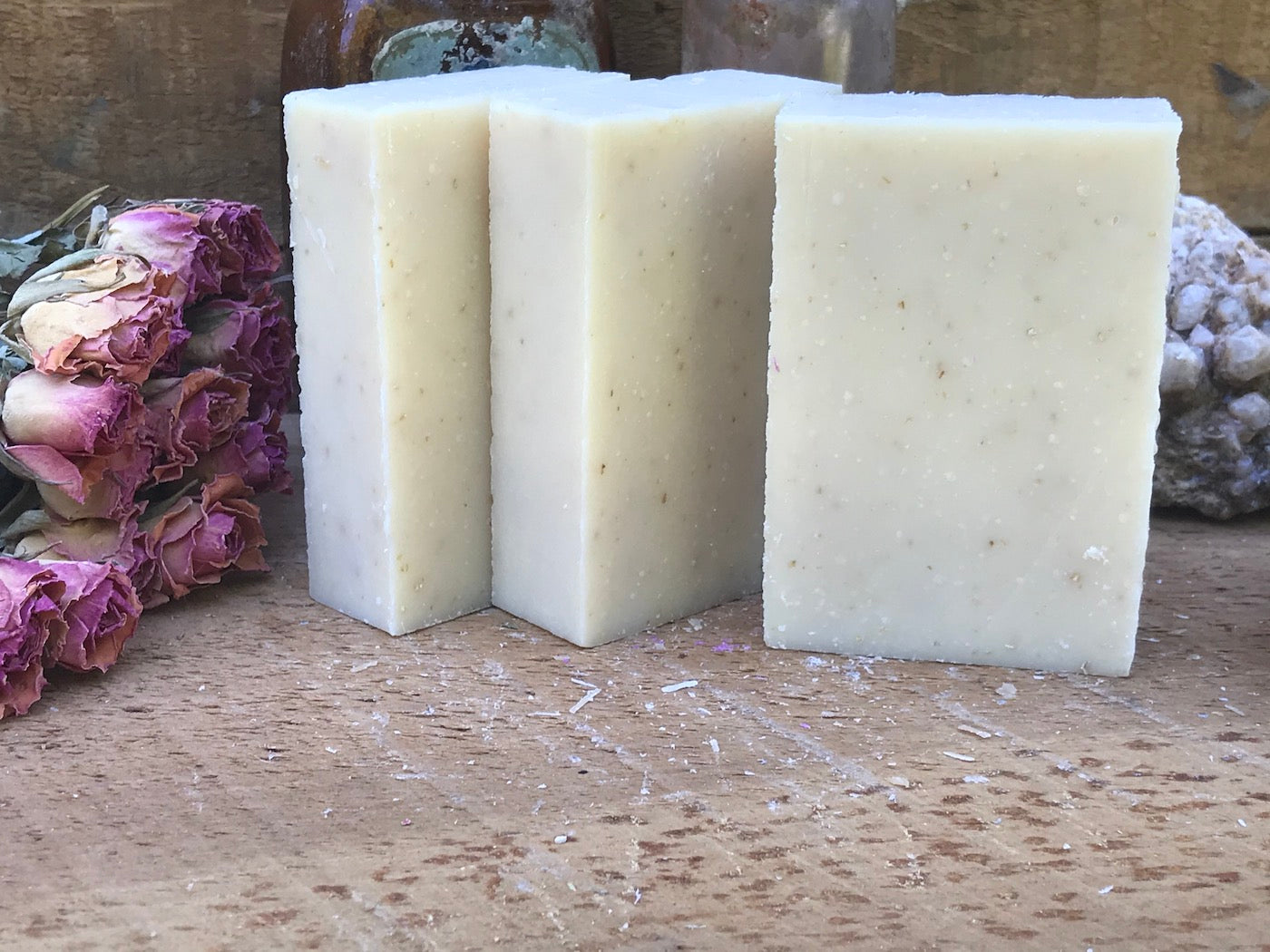 Lavender Oat Goat Milk Soap | Classic Calm & Gentle Exfoliation