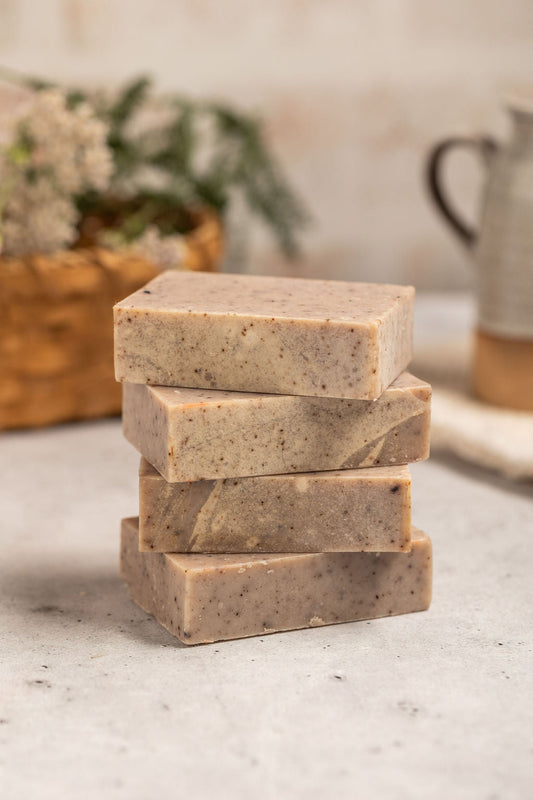 Handmade goat milk soap bars from Hemlock Springs Soaps