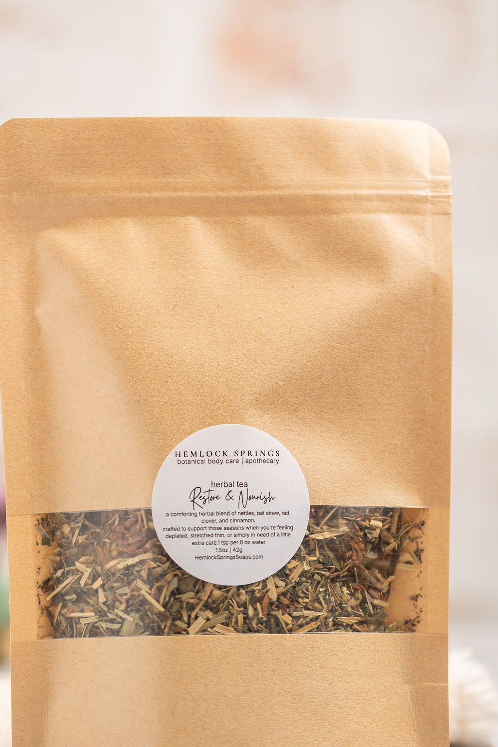 Restore + Nourish | Nourishing Herbal Tea for Energy & Daily Support
