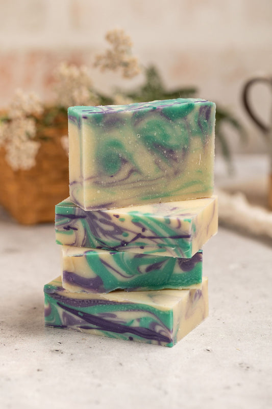 Blackberry Sage Goat Milk Soap | Sweet Berries & Fresh Herbs