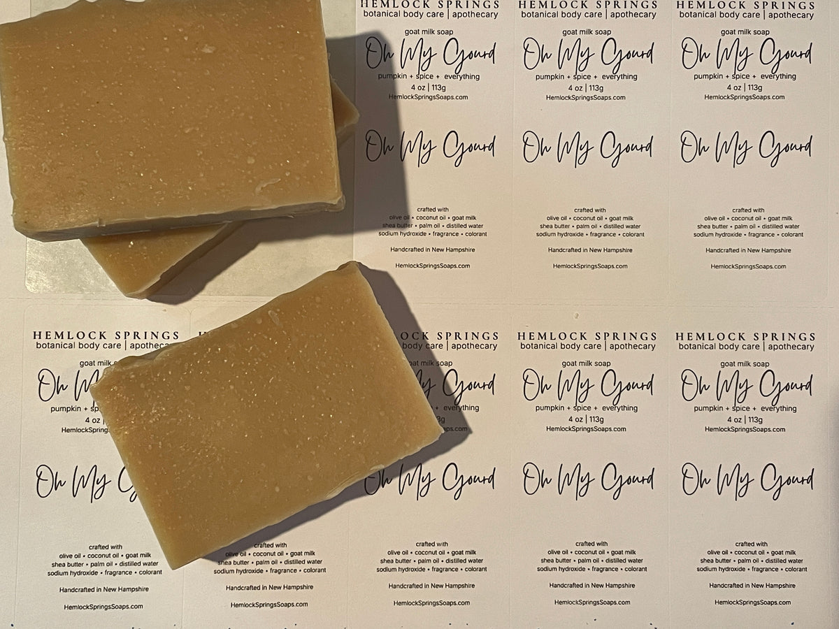 Oh My Gourd Goat Milk Soap | Real Pumpkin & Warm Spice