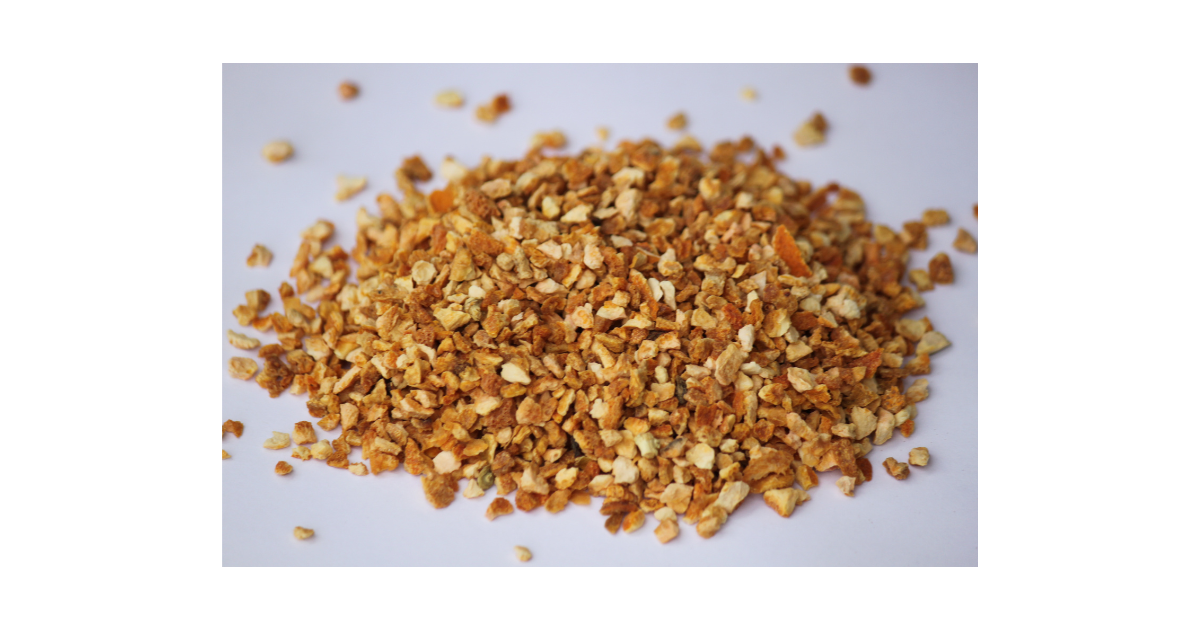 dried orange peel