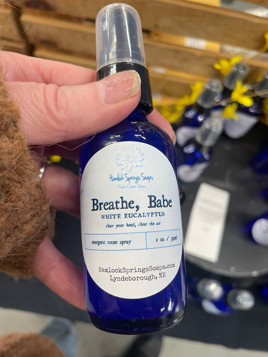 Breathe, Babe Spray | White Eucalyptus Refresh Spray