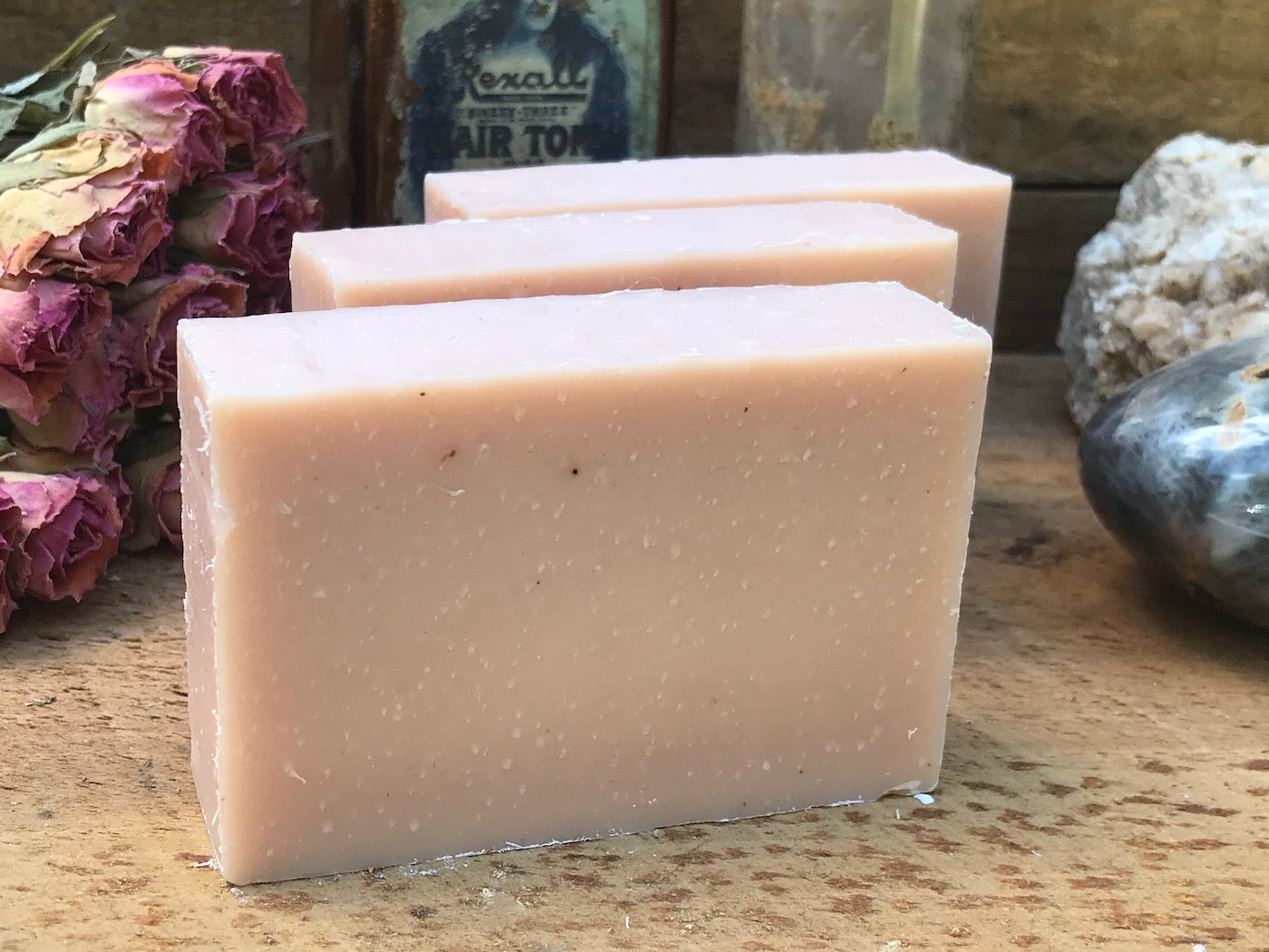 Dazzleberry Goat Milk Soap | Black Raspberry & Vanilla Cream Bar