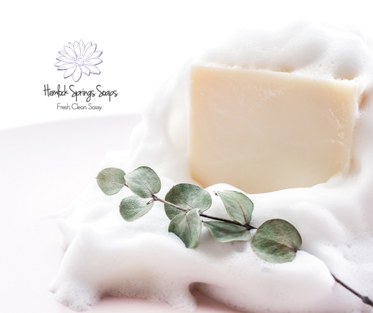 Eucalyptus Mint Goat Milk Soap | Invigorating Cool & Fresh Bar